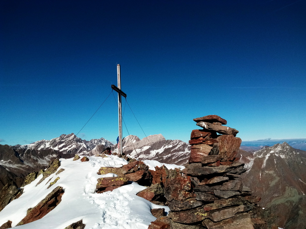 Gipfelkreuz Zielspitze