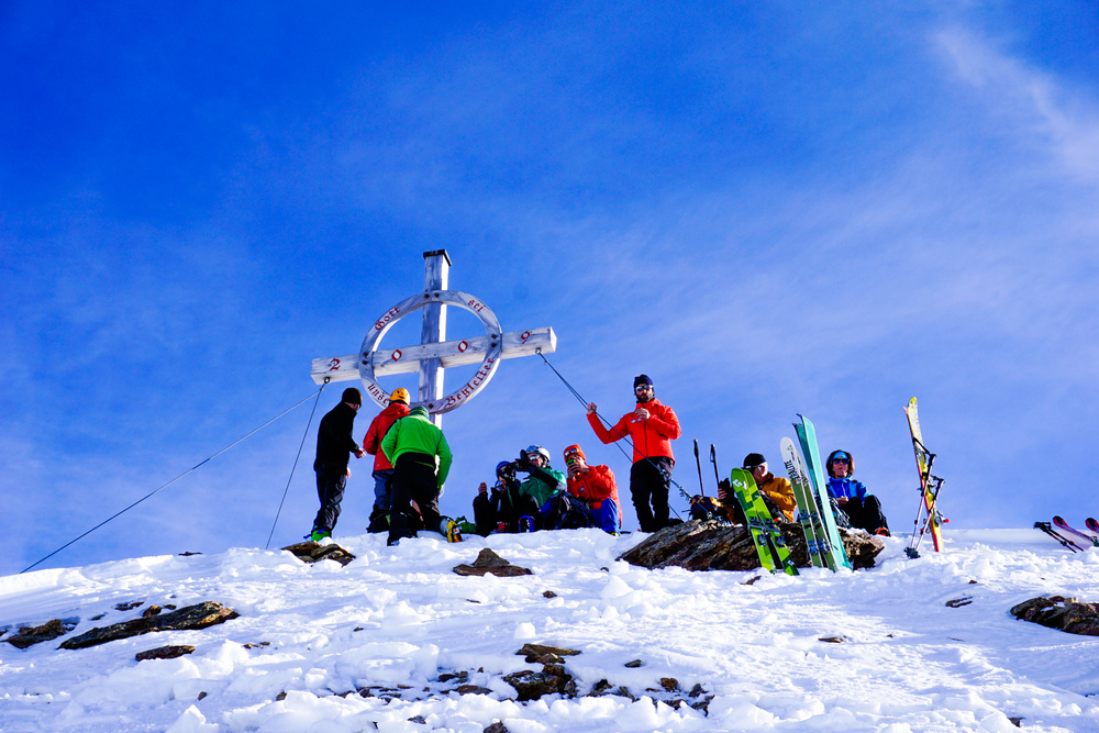 Skitour Gipfel Gürtelspitze