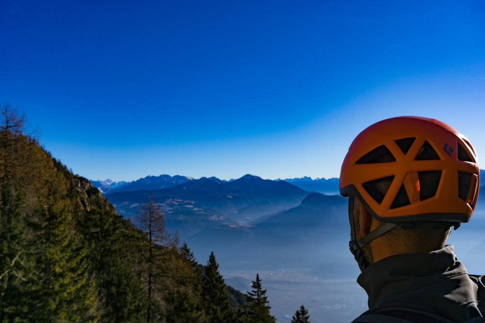 Ausblick vom Roen Klettersteig