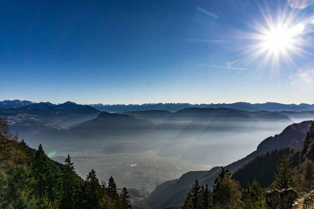 Ausblick vom Roen Klettersteig