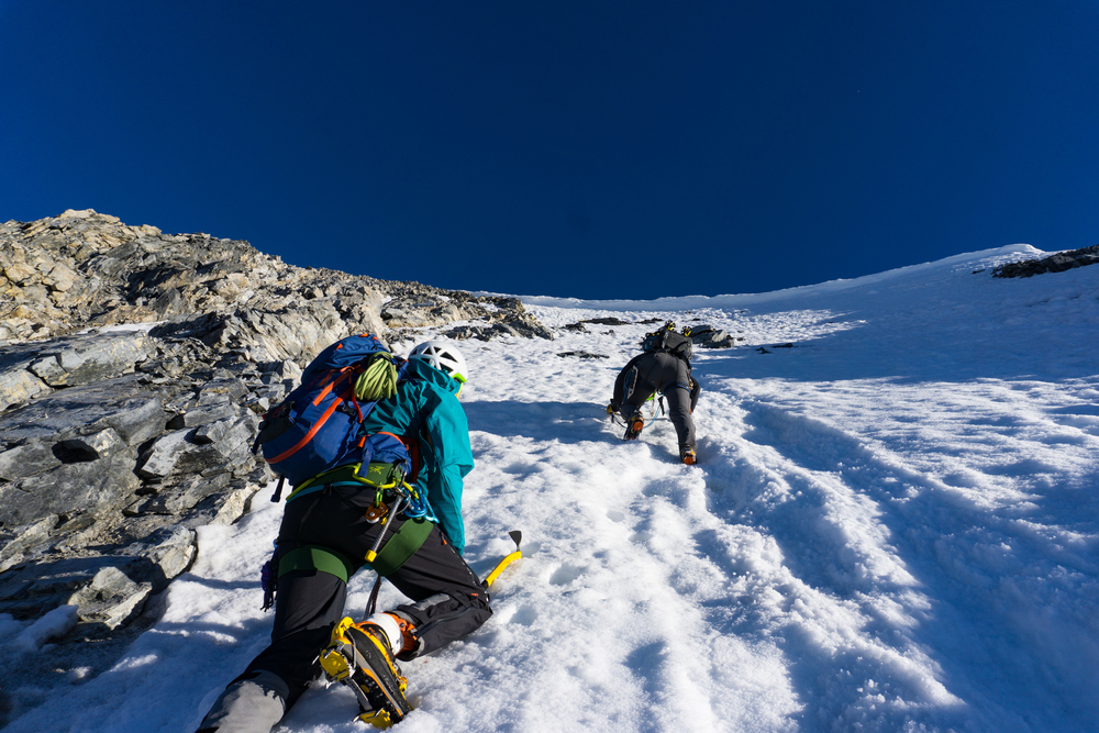 Aufstieg Königspitze