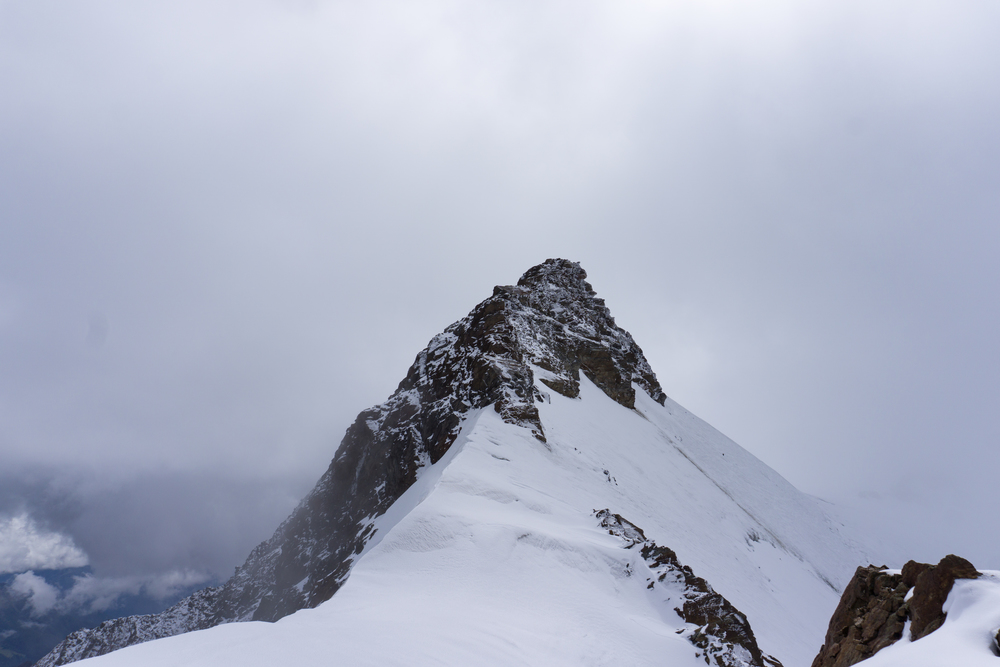 Gipfelaufbau der Zufallspitze