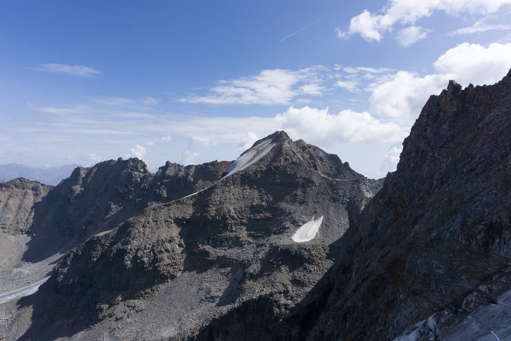 Die Angelusspitze vom Vertain-NW-Grat